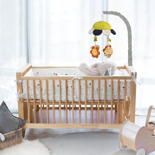 SourceTon 3 PCS Crib Mobile Cloth Covers