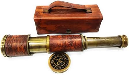 Brass Telescope 19 Inch London Antique Replica Spyglass