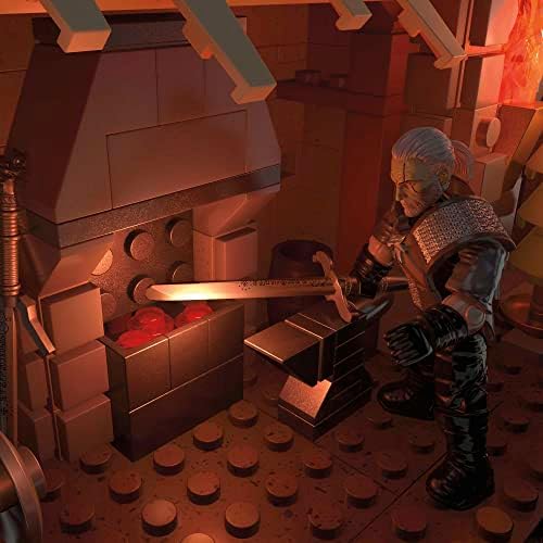 MEGA The Witcher Building Set with 1170 Pieces