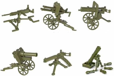 WW2 Building Set with 180pcs Action Figures and Accessories