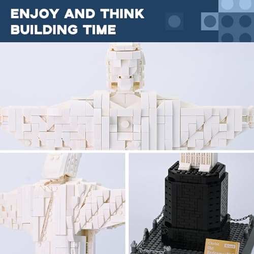 ArtorBricks Christ The Redeemer Building Set 973 Pieces