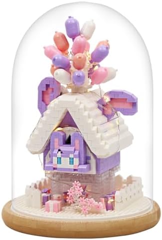 Insgen House Building Blocks Kit 1418 Pcs Micro Bricks Set