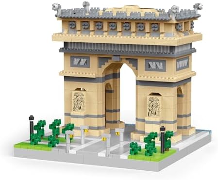 Paris Arc de Triomphe Micro Building Blocks Set