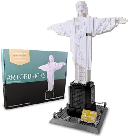 ArtorBricks Christ The Redeemer Building Set 973 Pieces
