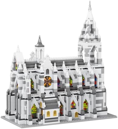 GOTIMON Micro Mini Cologne Cathedral Building Block Toy Set