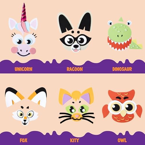 JOYIN Halloween Foam Stickers 18 Pack