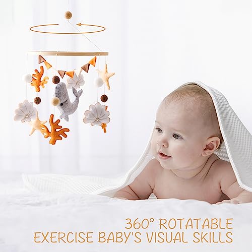 Ikubigu Baby Mobile - Ocean Animals Crib Decor