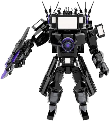 Bentex Toilet Upgraded Titan TV Man Building Block Set 857pcs