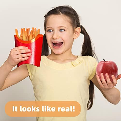Hagao Fake French Fries Play Food 15 Pcs Kitchen Decoration