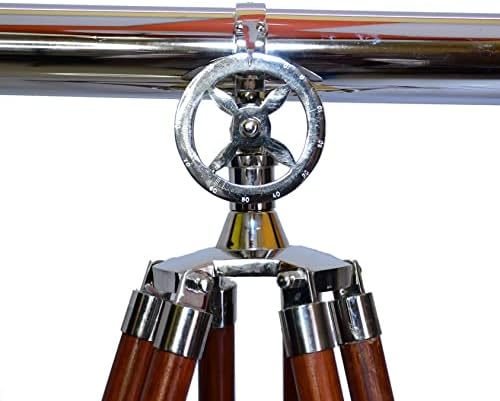 Vintage Style Marine Design Double Barrel Telescope