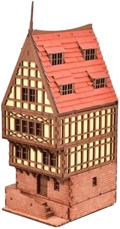 I Built It Brick Rowhouse DIY Wooden Kit for Teens and Adults