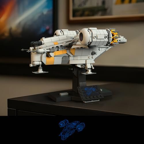 Blymario Razor Starship Building Set for Adults 777pcs