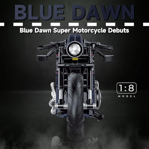 18 Motorcycle Building Blocks Toy Kit 623PCS