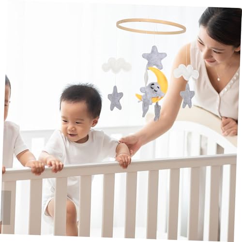 TOYANDONA Felt Mobiles for Baby Room Decor