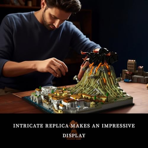 Givenni Pompeii Building Kit 2539 Pieces for Adults and Teens