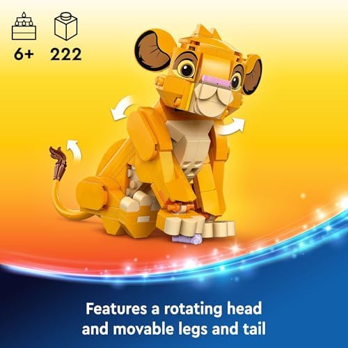LEGO Disney Simba Cub Building Set - 43243