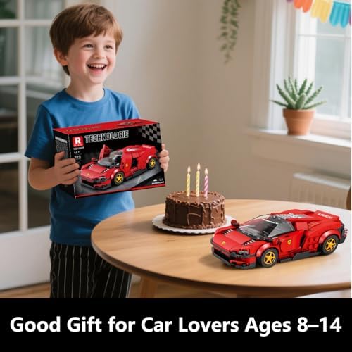 Speed Champions Red SP3 Sports Car Building Kit - 275 Pieces