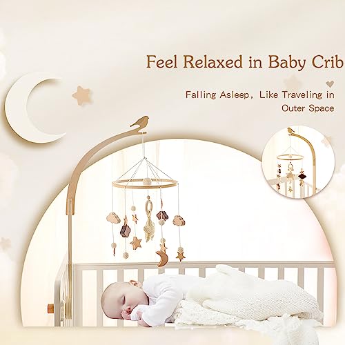 EERKEOD Crib Mobile Arm Holder for Baby Decor