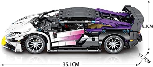 Veottye Super Sports Car Building Kit 114 Scale
