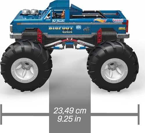 MEGA Hot Wheels Bigfoot Monster Truck Building Set