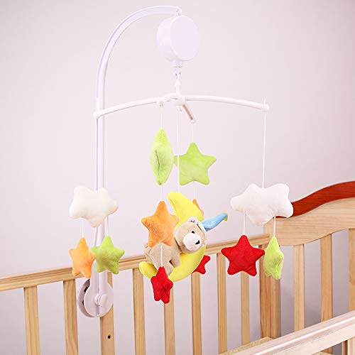 AFUNTA 26 Inch Baby Mobile for Crib with Music Box Holder