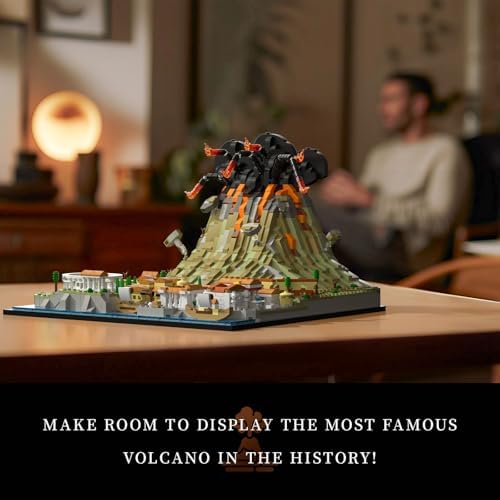 Givenni Pompeii Building Kit 2539 Pieces for Adults and Teens