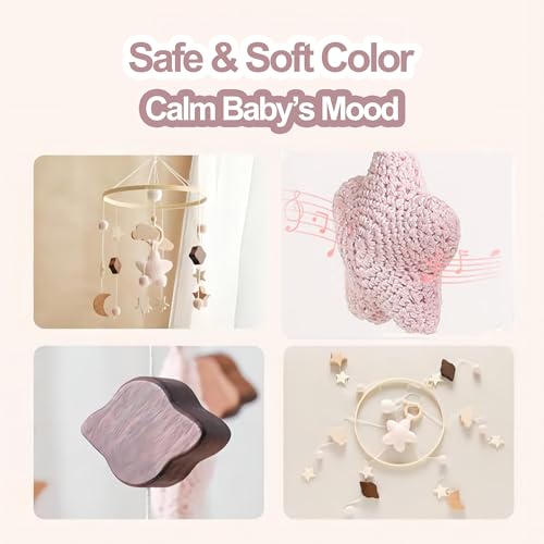 Nerdichic Baby Crib Mobile for Boys Girls