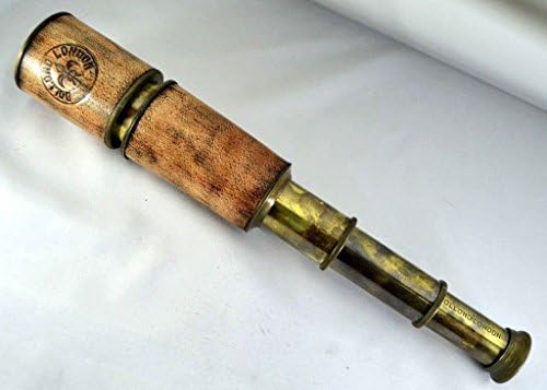 Brass Nautical Telescope with Gift Box