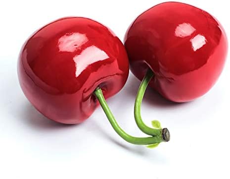 Xinfu Artificial Cherry Play Food Decoration Set