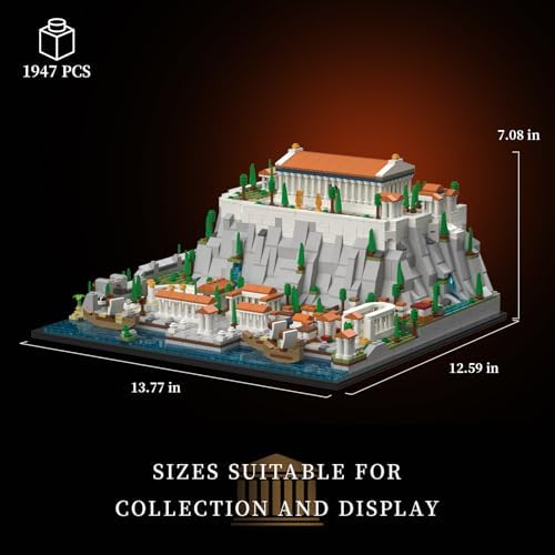 Givenni Architecture The Acropolis in Athens Building Set 1947 Pieces