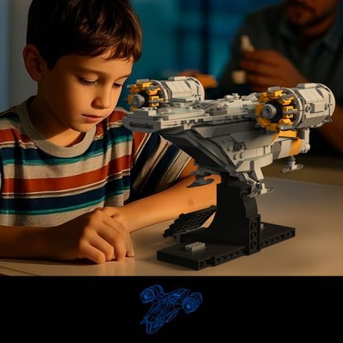 Blymario Razor Starship Building Set for Adults 777pcs