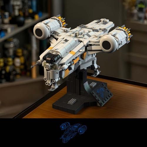 Blymario Razor Starship Building Set for Adults 777pcs