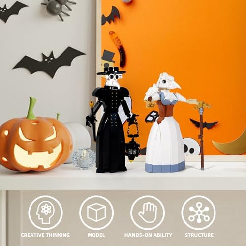 Plague Doctor Building Blocks Set - 500Pcs Medieval Themed Collectible Toy