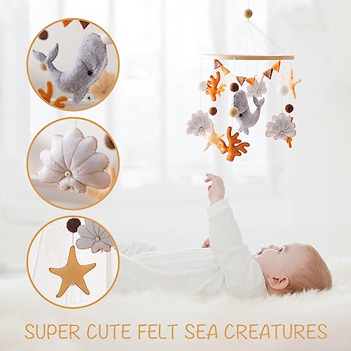 Ikubigu Baby Mobile - Ocean Animals Crib Decor