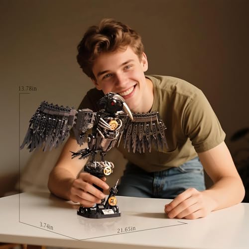 Magic Raven Building Set 1018 PCS STEM Toy for Anime Fans
