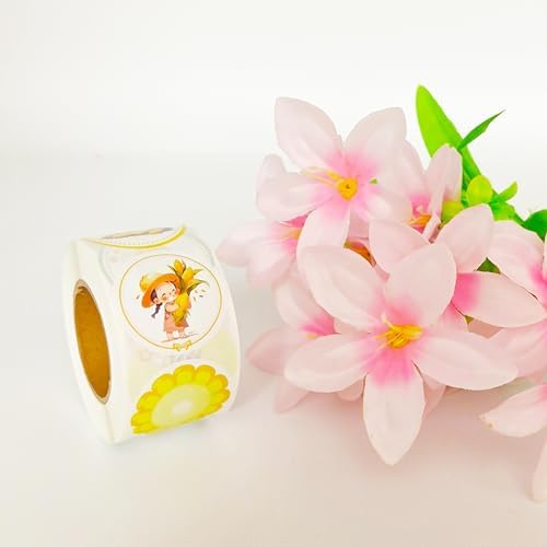 500 pcs Corn Labels Roll Stickers for Parties
