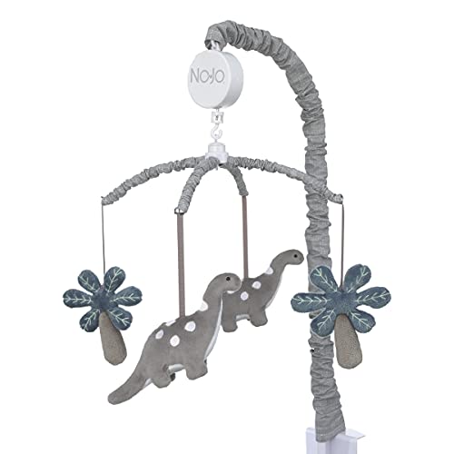 NoJo Baby-Saurus Musical Mobile with Dinosaur and Palm Tree