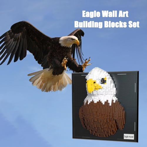 Eagle Building Blocks Set 1924 Pieces Wall Art
