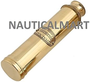 Royal Navy 12 Inch Full Brass Telescope with Antique Look