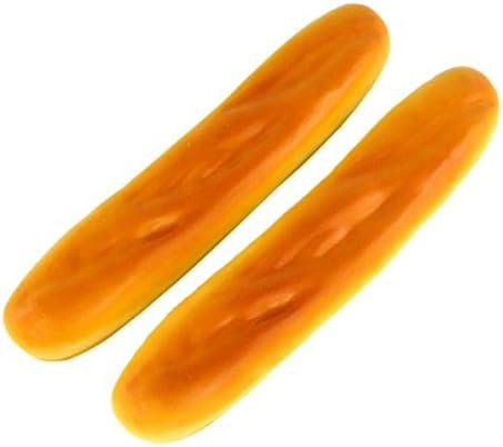11 Inches Artificial French Bread Decor 2pcs