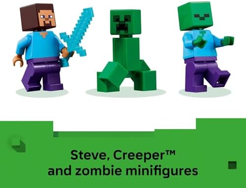 LEGO Minecraft TNT Jungle House Building Set for Kids 8