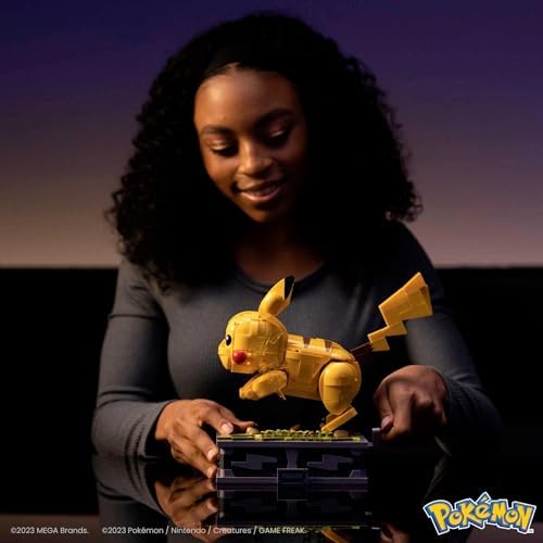 MEGA Pikachu Motion Figure Building Toy for Adults