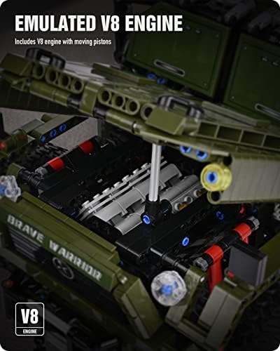 Nifeliz Military Car Building Kit 3175 Pieces