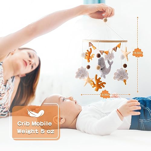 Ikubigu Baby Mobile - Ocean Animals Crib Decor