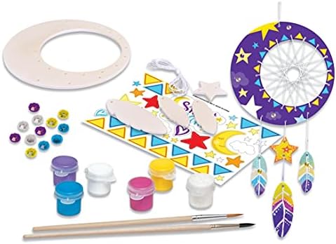 Works of Ahhh Craft Set Dream Catcher Classic Wood Paint Kit