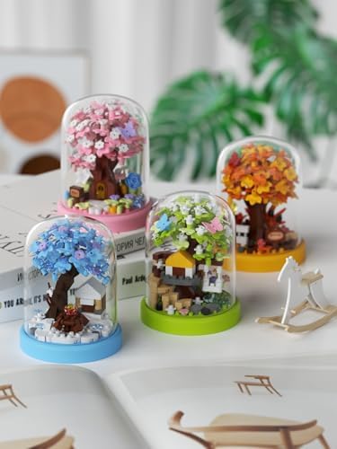 Tree House Bonsai Building Blocks Set 4 Pieces