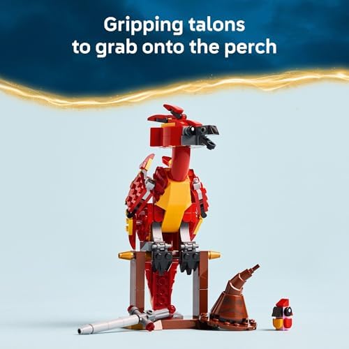 LEGO Harry Potter Fawkes Phoenix Building Set 76448