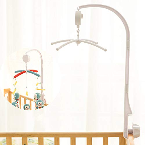 AFUNTA 26 Inch Baby Mobile for Crib with Music Box Holder