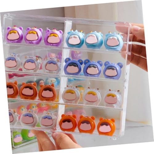 Uonlytech 2pcs Display Case for Car Models and Collectibles