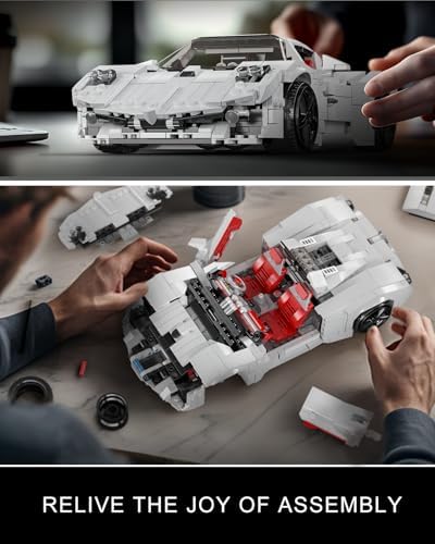 Mould King Classic Supercar Building Set 1423 PCS